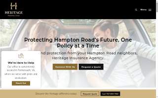 Heritage Insurance Agency website