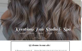 Kreations Dance Studio website