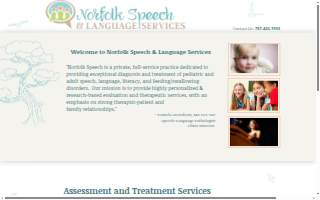 Norfolk Speech & Language Services website