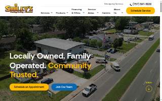 Smiley's Heating and Cooling website