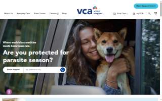 VCA Airline Boulevard Animal Hospital website
