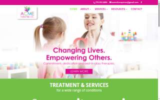ACME Therapies website