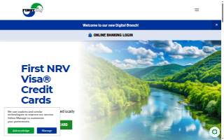 First NRV Federal Credit Union website