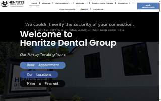 Henritze Dental Group - Stephen D. McCuin DDS - Radford website