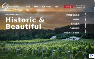 Iron Heart Winery website