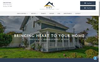 NRV Property Management website