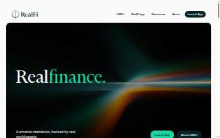 RealFi Home Funding Corp. website