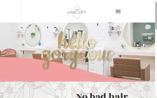 The Hair Loft website
