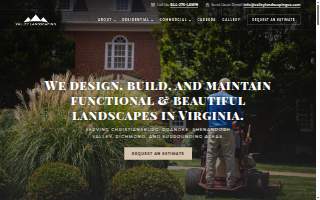 Valley Landscaping website