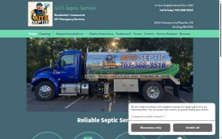 Aits Septic Service of Reston website