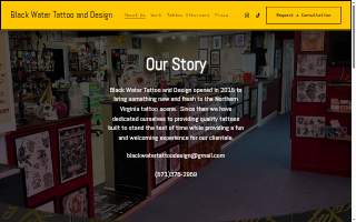 Black Water Tattoo And Design website