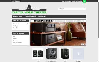 Capitol Home Theater website