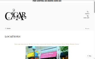Cigar Town website