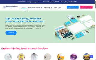 Copy Center website