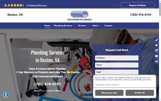 Daystarr Plumbing website