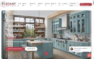 Elegant Kitchen and Bath website