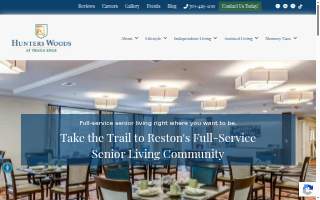 Hunters Woods at Trails Edge of Reston website