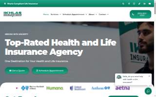 Ikhlas Insurance Group - Reston Station website