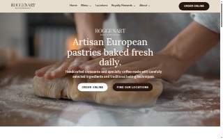 Roggenart European Bakery, Bistro & Cafe of Columbia website