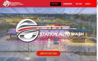 Station Auto Wash Express of Reston website