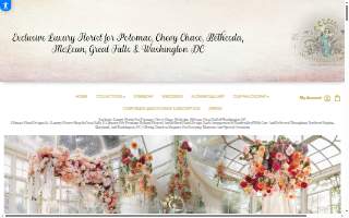Ultimate Floral Designs of Reston website