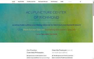 Acupuncture Center of Richmond website