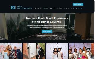 AMA Photobooth of Richmond website