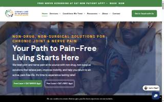 Chronic Care of Richmond website