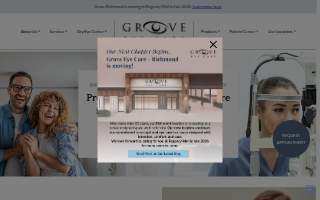Grove Eye Care - Richmond website