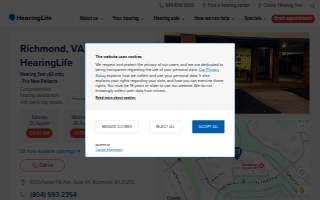 HearingLife of Richmond VA website