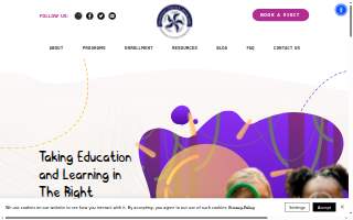 New Direction Childcare website