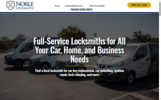 Noble Locksmith of Richmond website
