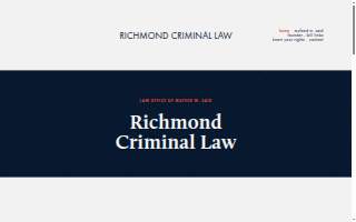 Richmond Criminal Law website