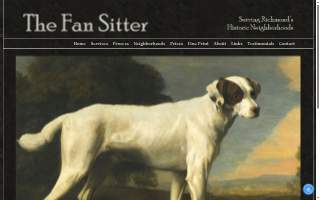 The Fan Sitter of Richmond website