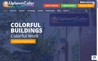 Uptown Color website