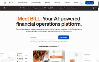 Bill's Auto Sales website