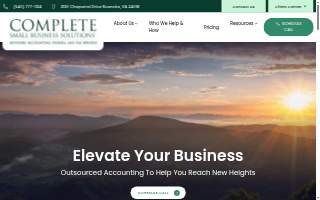 Complete Small Business Solutions website