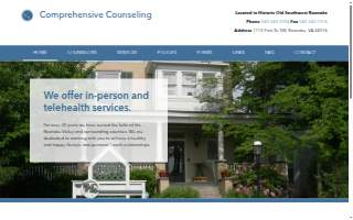 Comprehensive Counseling Services website
