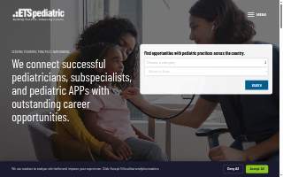 ETS Pediatric website