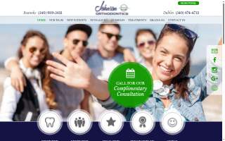Johnson Orthodontics website