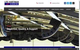 Lee Hartman & Sons, Inc. website