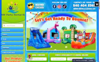 Nw party rental website
