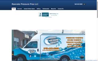 Roanoke Pressure Pros LLC website