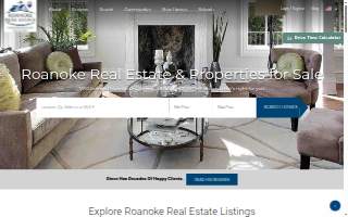 Roanoke Real Estate Team website
