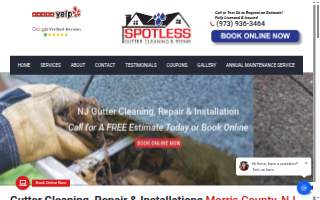 Spotless Cleaning LLC website