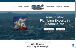Star City Plumbing, LLC. website