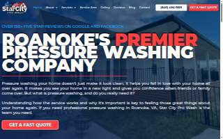 Star City Pro Wash website