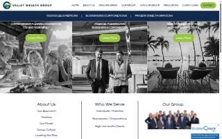Valley Wealth Group website