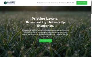 Varsity Landscaping & Grounds website