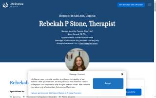 Blackstone Counseling & Behavioral Health, LLC website